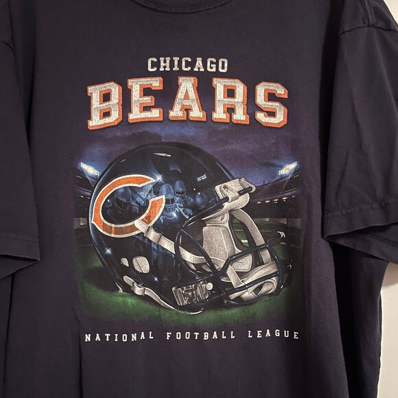 Reebok Size 2x NFL Chicago Bears Graphic Tee Y2K - Picture 2 of 6
